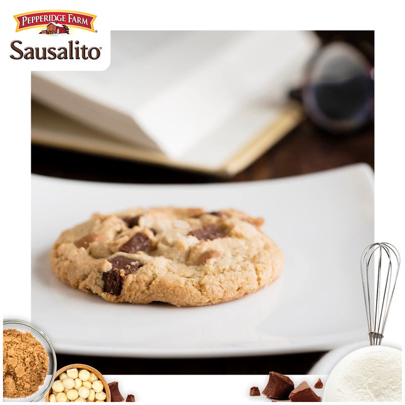 Pepperidge Farm Sausalito Crispy Milk Chocolate Macadamia Nut Cookies, 7.2 OZ Bag (8 Cookies) - Image 3